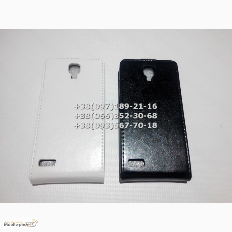 Фото 2. Флип чехол для Xiaomi Hongmi Redmi Note (белый, черный)