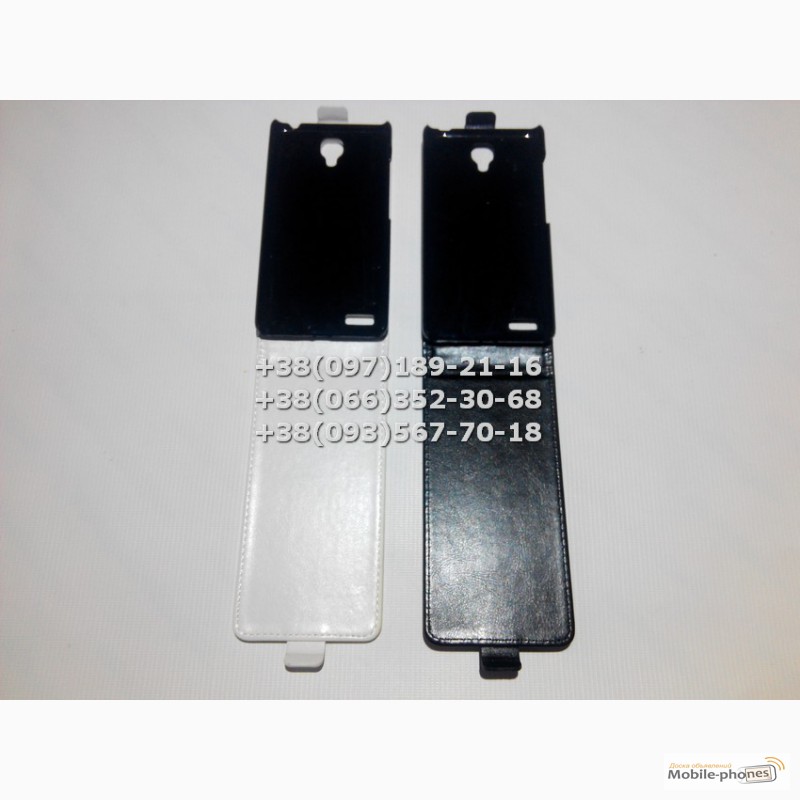 Фото 3. Флип чехол для Xiaomi Hongmi Redmi Note (белый, черный)