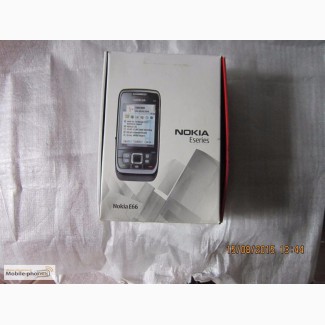 Нокиа E66 - смартфон, работающий на платформе S60 3rd Edition