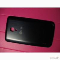 Крышка батареи задняя, корпуса LG P715 черная, красная