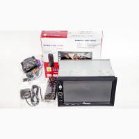 2din автомагнитола Pioneer 8702 GPS, 4Ядра, 1/16Gb, Adnroid (короткая база)