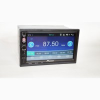 2din автомагнитола Pioneer 8702 GPS, 4Ядра, 1/16Gb, Adnroid (короткая база)