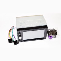 Автомагнитола 2din Pioneer 7621 USB, BT, SD пульт на руль