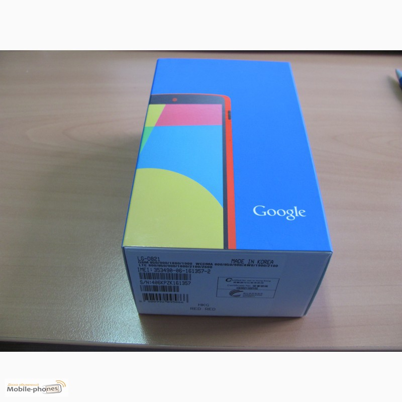 Фото 7. LG Nexus 5 D821 16Gb новый