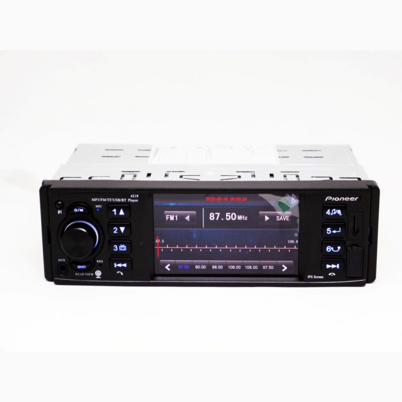 Фото 6. Магнитола Pioneer 4219 ISO - экран 4, 1#039;#039;+ DIVX + MP3 + USB + SD + Bluetooth