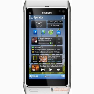 Новый Nokia N8 Silver