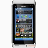 Новый Nokia N8 Silver