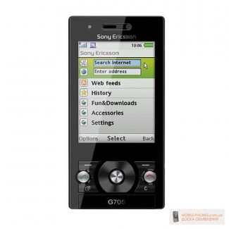 Новый Sony Ericsson G705