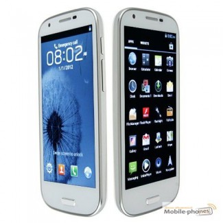 Китайский телефон Samsung Galaxy S3 (i 9300) (Android 4.0.3, экран 4 дюйма, 1Ггц, Wi-Fi)