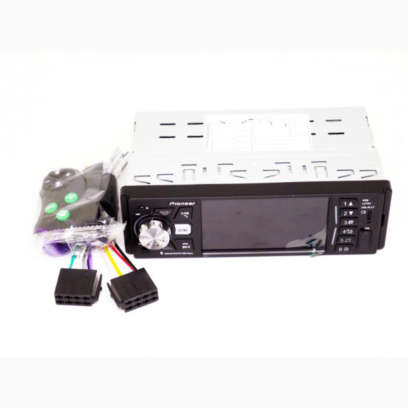 Фото 3. Магнитола Pioneer 4226 ISO - экран 4, 1#039;#039;+ DIVX + MP3 + USB + SD + Bluetooth