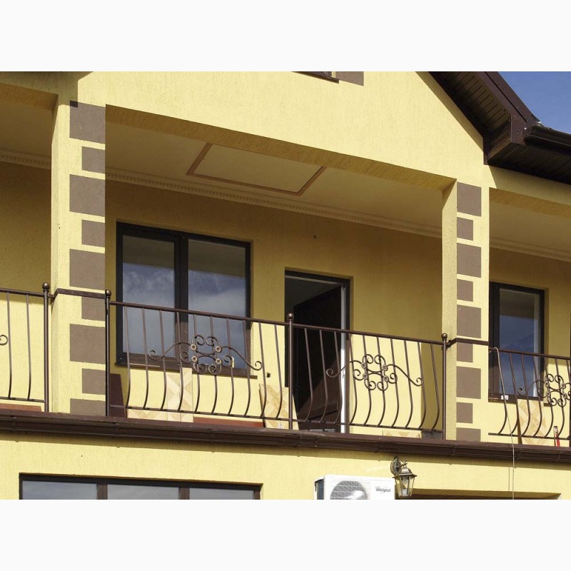 Фото 10. Кованые и сварные балконные перила (ограждения для балкона)