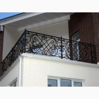Кованые и сварные балконные перила (ограждения для балкона)