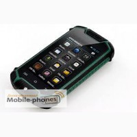Мини андроид телефон Nanex - 2.45 дюймовый экран, водозащищенный. ( зеленый и оранжевый)