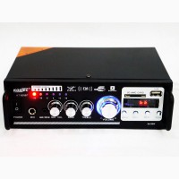 Усилитель звука KT-809BT, USB, SD, AUX, Bluetooth, Караоке