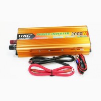 Преобразователь UKC 12V-220V 2000W Gold инвертор