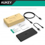 Aukey 16000 mAh внешний аккумулятор с функцией быстрой зарядки Qualcomm QC 2.0