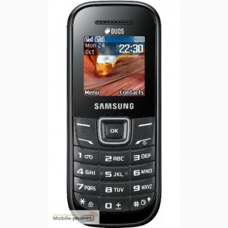 Samsung E1202i Duos Black (UA/UCRF) - состояние нового телефона