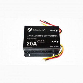 Преобразователь (инвертор) 24V-12V 20A