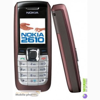 Моб.тел.Nokia 2610 (пр-во Венгрия) с аккумулятором заряда на 1 неделю
