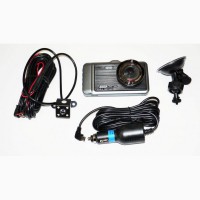 DVR GT500 Full HD 4 сенсорный экран. с выносной камерой заднего вида