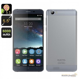 Крепкий мощный Oukitel K6000 5.5 2.5D HD IPS, 6000 мАч, новый