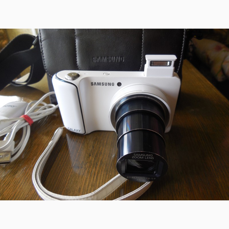 Фото 3. Samsung Galaxy Camera EK-GC100 White, ОС Android 4. 1, SIM карта