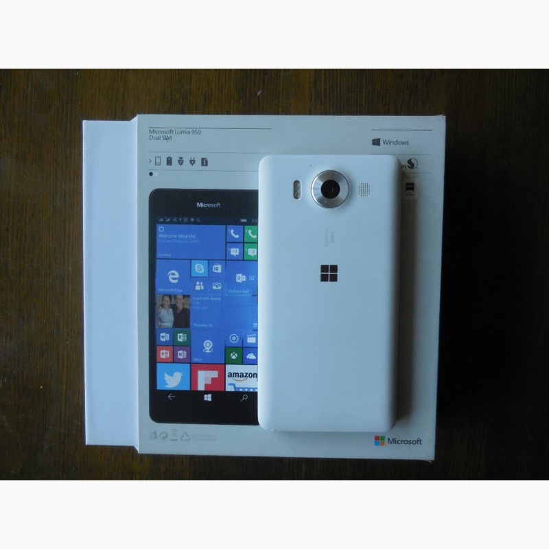 Фото 3. Камерофон Microsoft Lumia 950 Dual Sim White