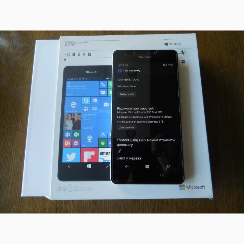 Фото 5. Камерофон Microsoft Lumia 950 Dual Sim White