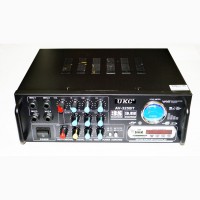 Усилитель звука UKC AV-325BT USB, SD, AUX, Bluetooth, Караоке