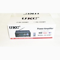 Усилитель звука UKC AV-325BT USB, SD, AUX, Bluetooth, Караоке