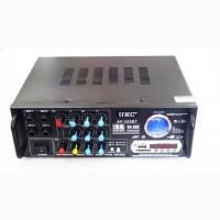 Усилитель звука UKC AV-325BT USB, SD, AUX, Bluetooth, Караоке