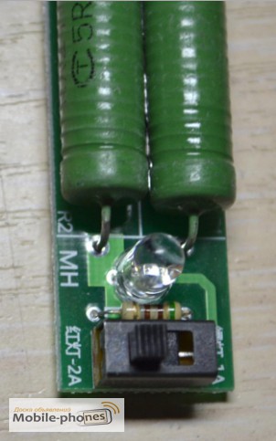 Фото 3. USB нагрузка переключаемая 1А / 2А, нагрузочный резистор, тестер по Украинe цена см.видeo