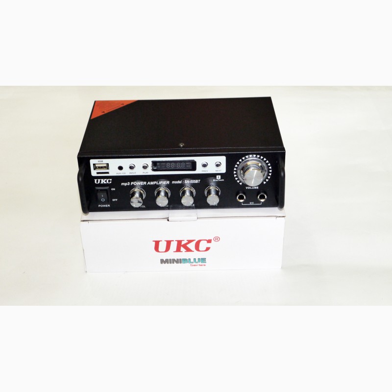 Фото 5. Усилитель UKC SN-555 BT - USB, SD-карта, MP3