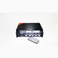 Усилитель звука UKC SN-838 BT USB+SD+AUX+Bluetooth+Караоке