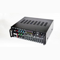 Усилитель звука UKC / MAX AV-326Bt, USB, Bluetoth КАРАОКЕ 4 микрофона