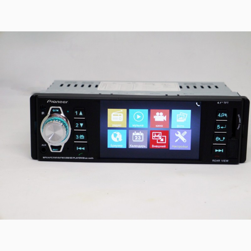 Фото 2. Магнитола Pioneer 4204 ISO - экран 4, 1#039;#039;+ DIVX + MP3 + USB + SD - RGB подсветка