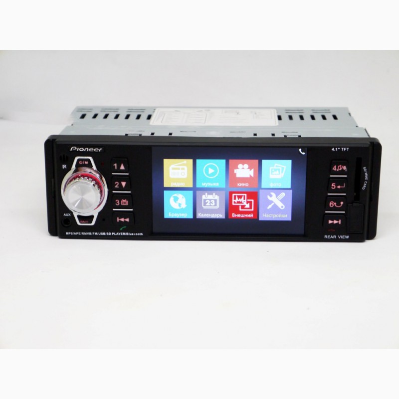Фото 6. Магнитола Pioneer 4204 ISO - экран 4, 1#039;#039;+ DIVX + MP3 + USB + SD - RGB подсветка
