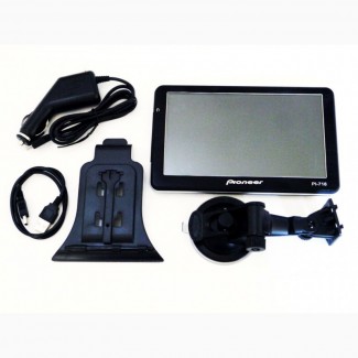 7” GPS навигатор Pioneer 718 - 8gb 800mhz 256mb IGO+Navitel+CityGuide