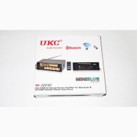 Усилитель UKC SN-222BT - Bluetooth, USB, SD, FM, MP3! Караоке 2х канальный