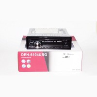 DVD Автомагнитола Pioneer DEH-6104UBG USB+Sd+MMC съемная панель