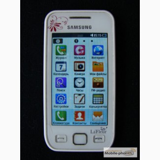 Красивый смартфон (мобильный телефон) Samsung Wave 525 GT-S5250