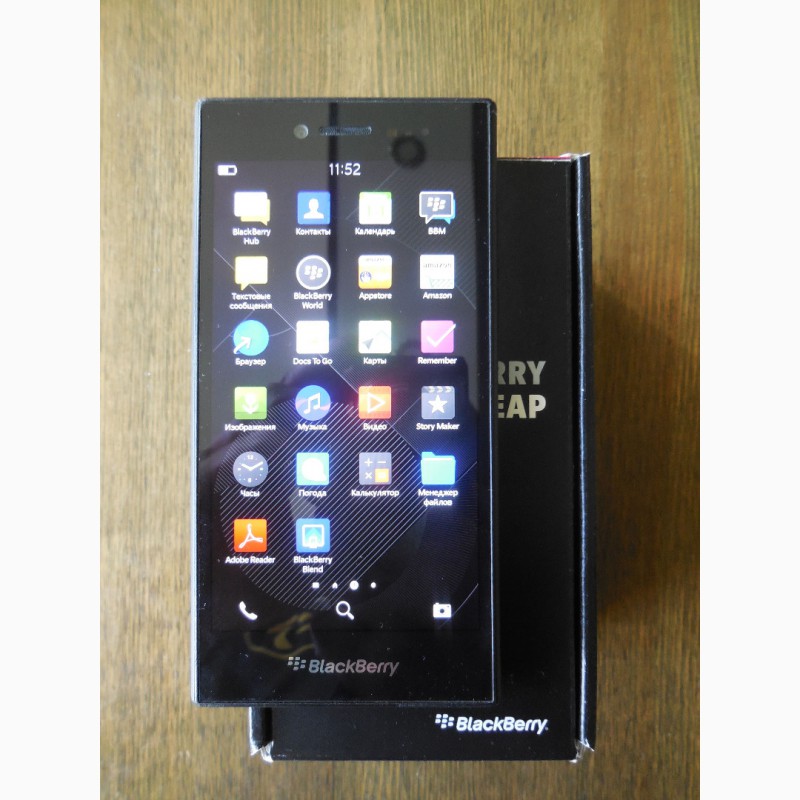 Фото 4. Смартфон BlackBerry Z20 Leap Shadow Grey (тёмно-серый)