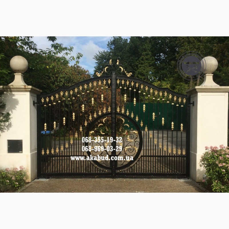 Фото 15. Ворота розпашні та ворота відкатні, навіси, балкони, паркани, козирки