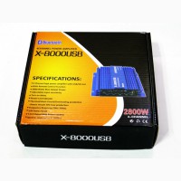 Усилитель X-8000USB - Bluetooth, USB, SD, FM, MP3! 2800W 4х канальный