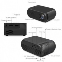 Портативный мультимедийный мини проектор Led Projector YG320