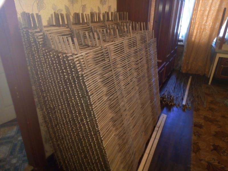 Фото 3. Плетение заборов из лозы Украинский тын, Днепр