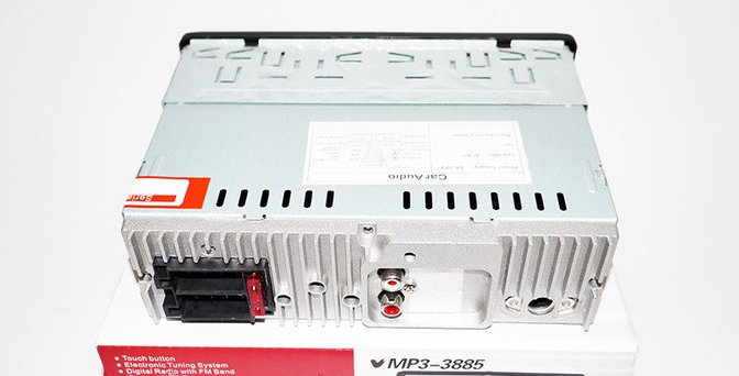 Фото 2. Автомагнитола Pioneer 3885 ISO - MP3 Player, FM, USB, SD, AUX сенсорная магнитола