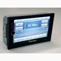 2din автомагнитола Pioneer 7018 USB, SD, Bluetooth, ПУЛЬТ НА РУЛЬ (короткая база)