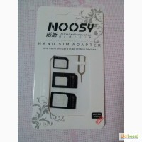 Переходник сим карт, Nano SIM Adapter, nano micro SIM Noosy