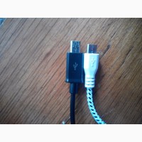 Зарядной шнур (кабель) micro USB с долгим штекером. 0, 9 м